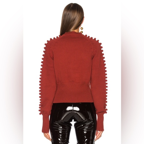 Chloe Bobble Knit Crew Neck Sweater - Picture 4 of 7